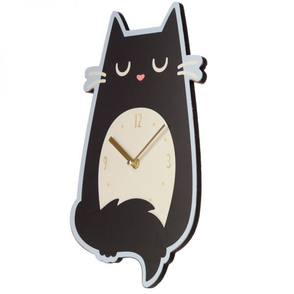 Nástěnné hodiny Feline Fine Kočka 3 - pro milovníky koček