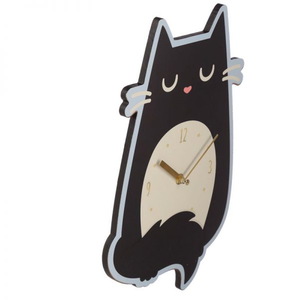 Nástěnné hodiny Feline Fine Kočka 4 - pro milovníky koček
