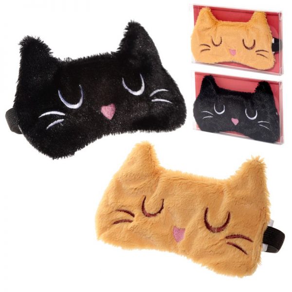 Dárkové předměty s kočkama - Maska na oči Feline Fine Kočka