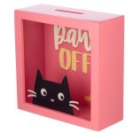 Dárkové předměty s kočkama - Pokladnička Feline Fine Kočka - Paws Off