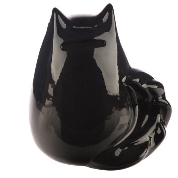 Pokladnička - Černá kočka Feline Fine 4 - pro milovníky koček