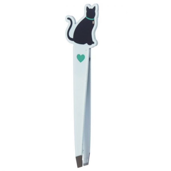 I Love My Cat Silhouette Pinzeta - Zelená 1 - pro milovníky koček
